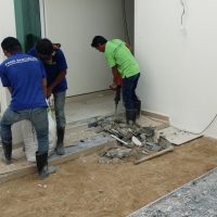 Hacking of Existing Slab